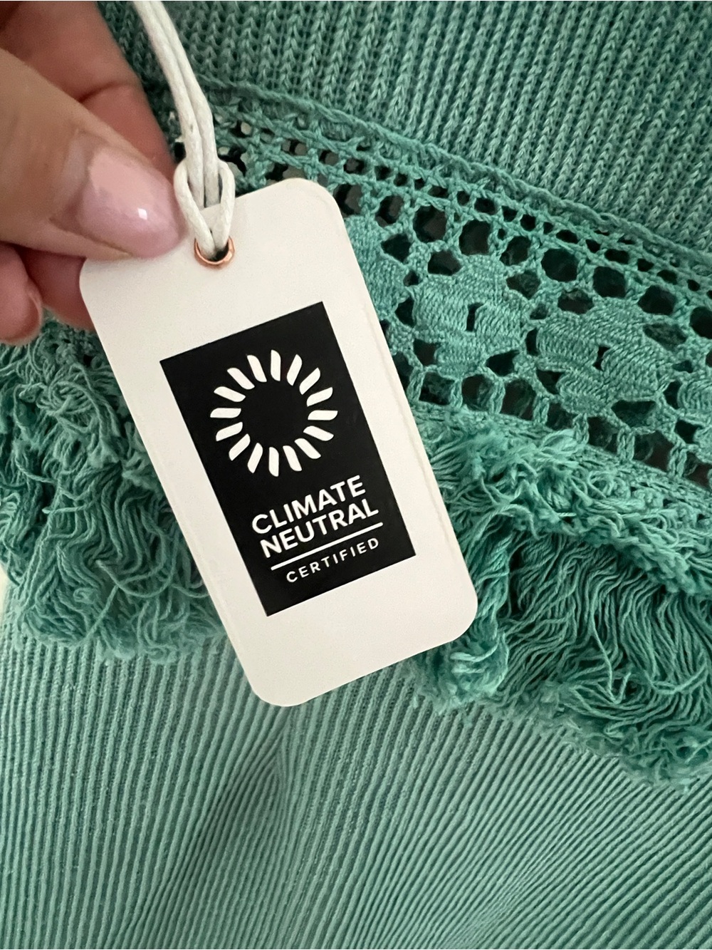 SAYLOR Kenzia Mini Dress in Aqua size medium NWT - Picture 8 of 10